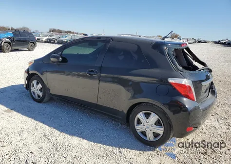 2014 Toyota Yaris из США, поврежденный, VIN VNKJTUD38EA010632